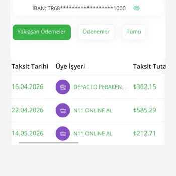İade Edilen Ürün İçin 722 TL’lik Taksit Bildirimi Hatalı
