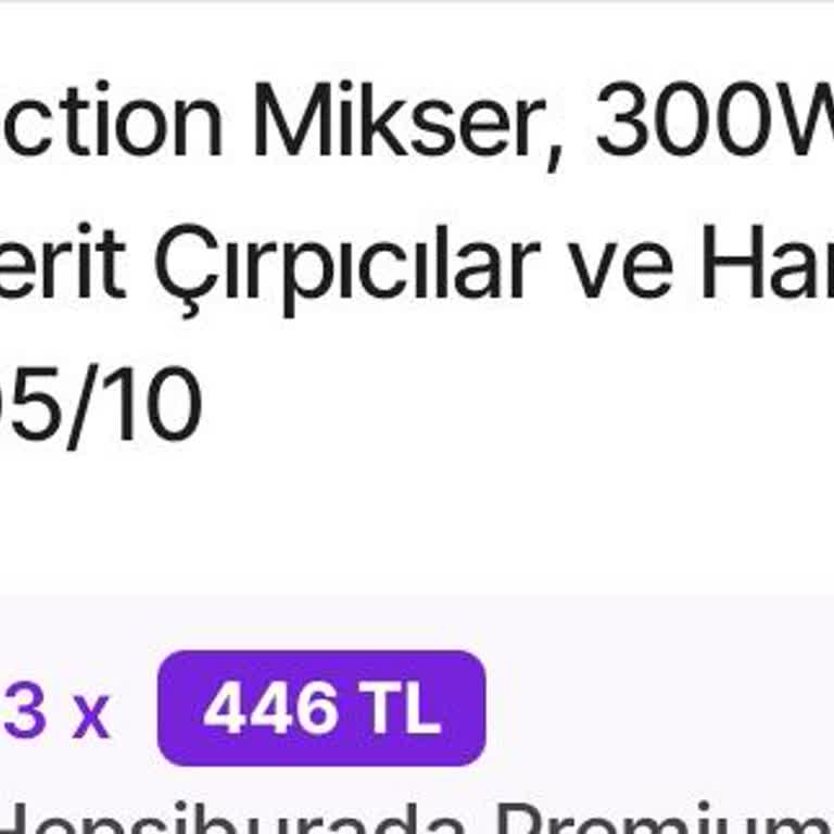 Philips Mikserin Eksik Ağız Başlığı 6 Ay Bekledi, Yenisi İsteniyor