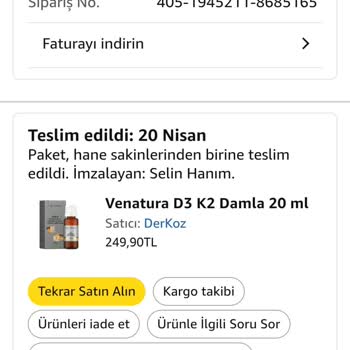 Amazon’da Yanlış Ürün Gönderildi Ve İade Seçeneği Yok