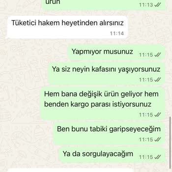 Ayıplı Ayakkabı Gönderimi, Nakit Talebi Ve Fatura Yokluğu