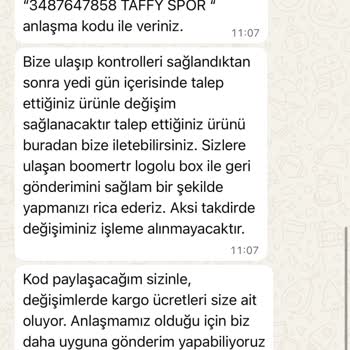 Ayıplı Ayakkabı Gönderimi, Nakit Talebi Ve Fatura Yokluğu