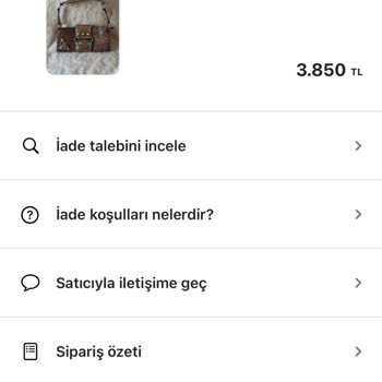 Defolu Guess Çantası, Satıcı İadeyi Reddetti Ve Müşteri Desteği Sağlamıyor