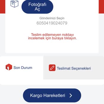 Aras Kargo Yanlış Adres Fotoğrafı İle Teslimatı Engelledi