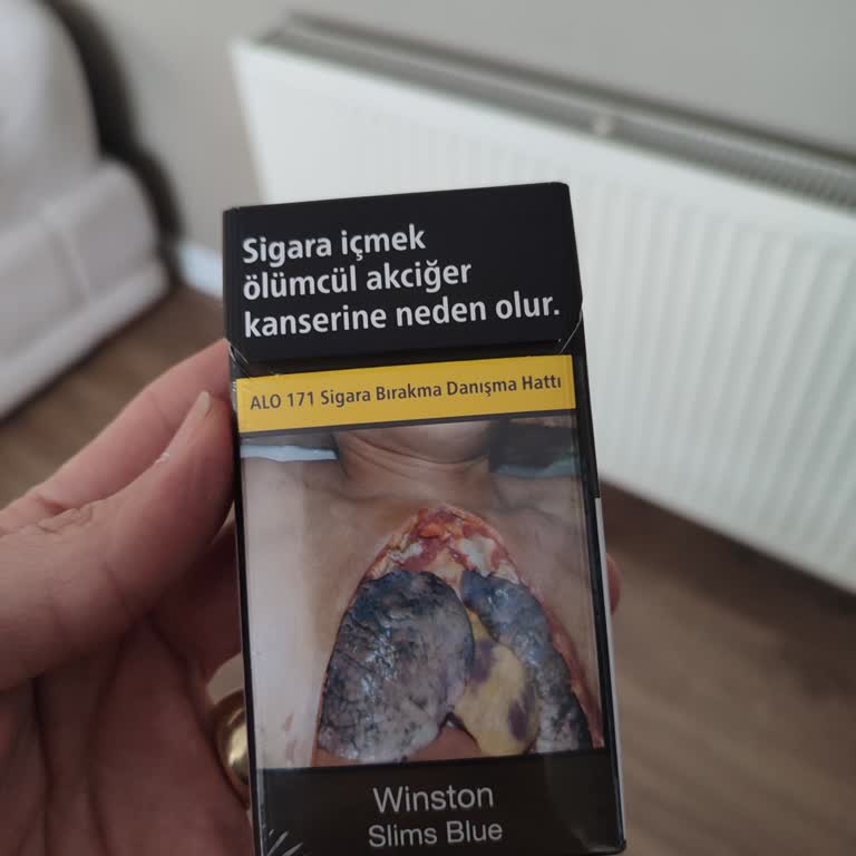 Winston Slims Blue Sigara Uçunda Ani Alev Ve Kötü Tat Şikayeti