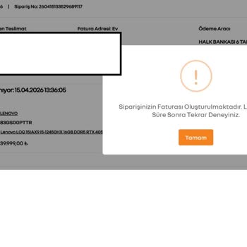 Teslim Edilmeyen Laptop Ve Yanıltıcı Bilgi Akışıyla Mağduriyet, İptal Ve İade Talebi
