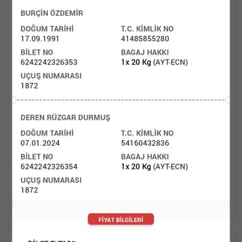 İzinsiz Erken Uçuş Değişikliği Ve Artan Bilet Fiyatı