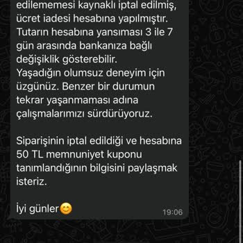 Siparişim Haksız Şekilde İptal Edildi Ve Fiyatı Üç Kat Artırıldı