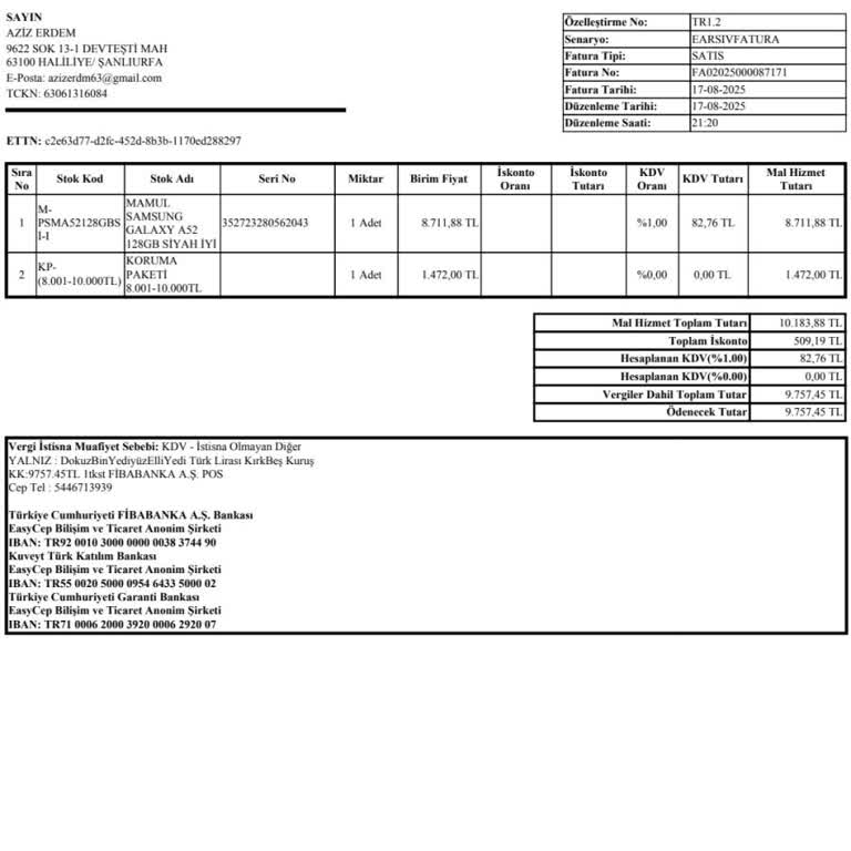 EasyCep'ten Kırık Telefon İadesi 14 Gün Söz Verildi 8 Ayda Gelmedi
