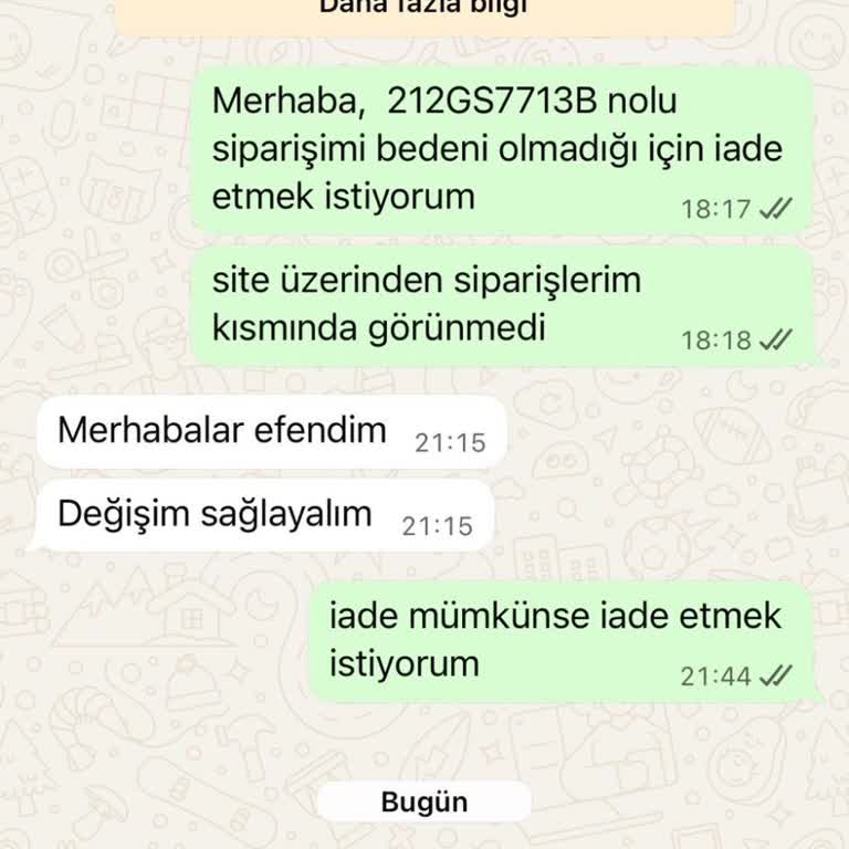 İade Talebimin Reddedilmesi Ve Sözleşmeye Aykırı Uygulama
