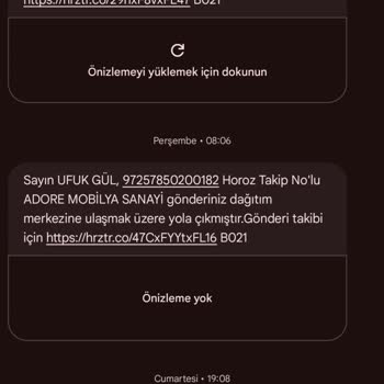 Adres Yetersizliği Gibi Yanıltıcı Sebeple Kargo Geri Götürüldü Ve Açıklama Talep Ediyorum