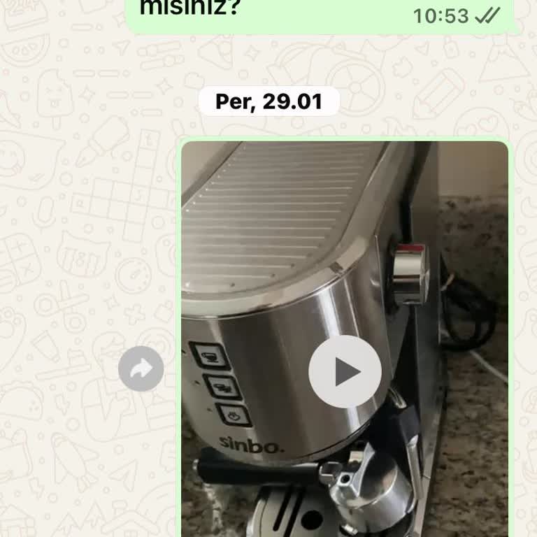 Sinbo Kahve Makinesinin Sürekli Arızası Ve Yetersiz Müşteri Hizmetleri Nedeniyle Ücret İadesi Talebi