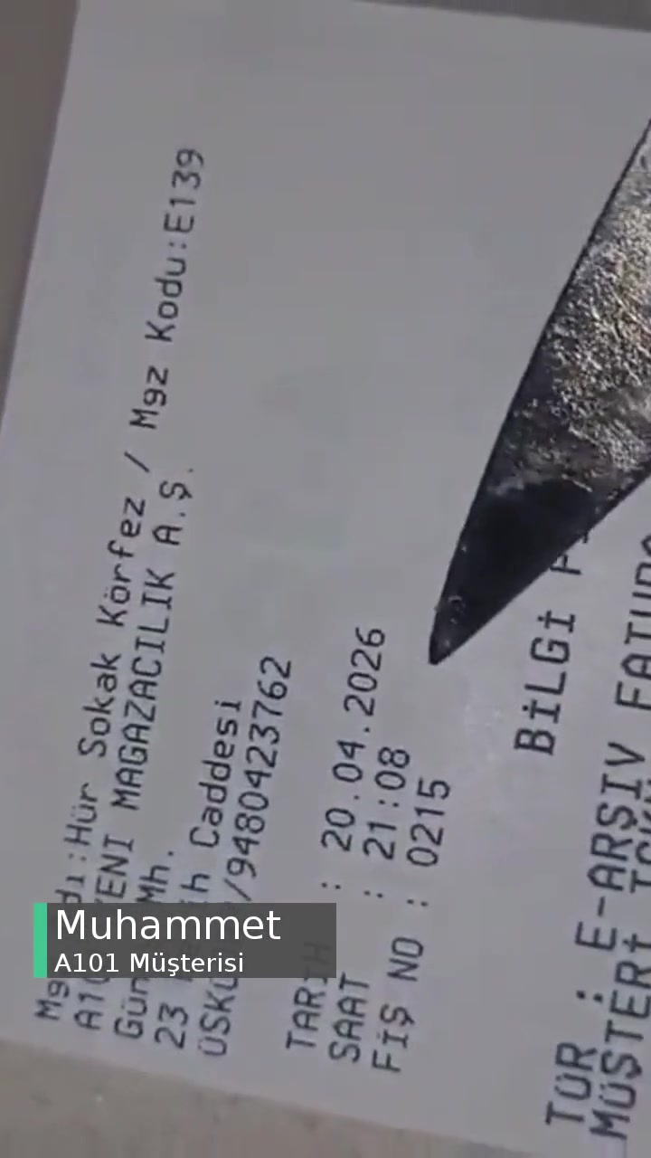 A101 Çerezya Marka Kuru İncirde Küf Ve Kurt Problemi videonun kapak resmi