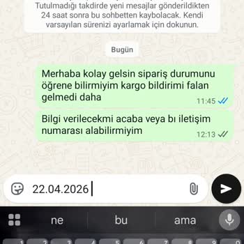 Ödenen 5.101 TL İçin Parça Gönderilmedi, İade Talep Ediliyor