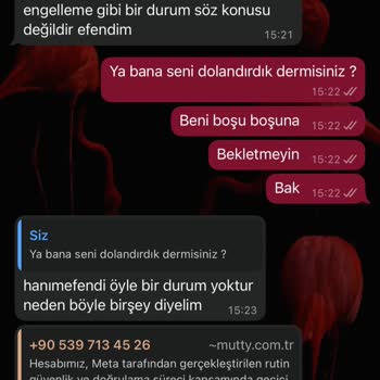 Mutty'den Ürün Gönderilmedi Ve 2700 TL İadesi Yapılmadı