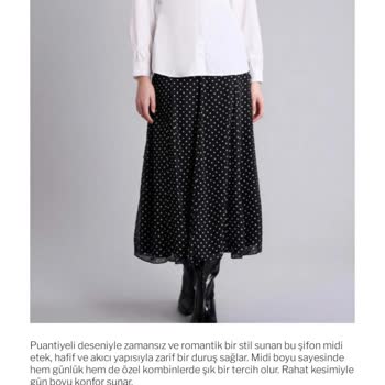 DeFacto’nun Kalitesiz Şifon Midi Eteği Ve Şikayetimin İzinsiz Silinmesi