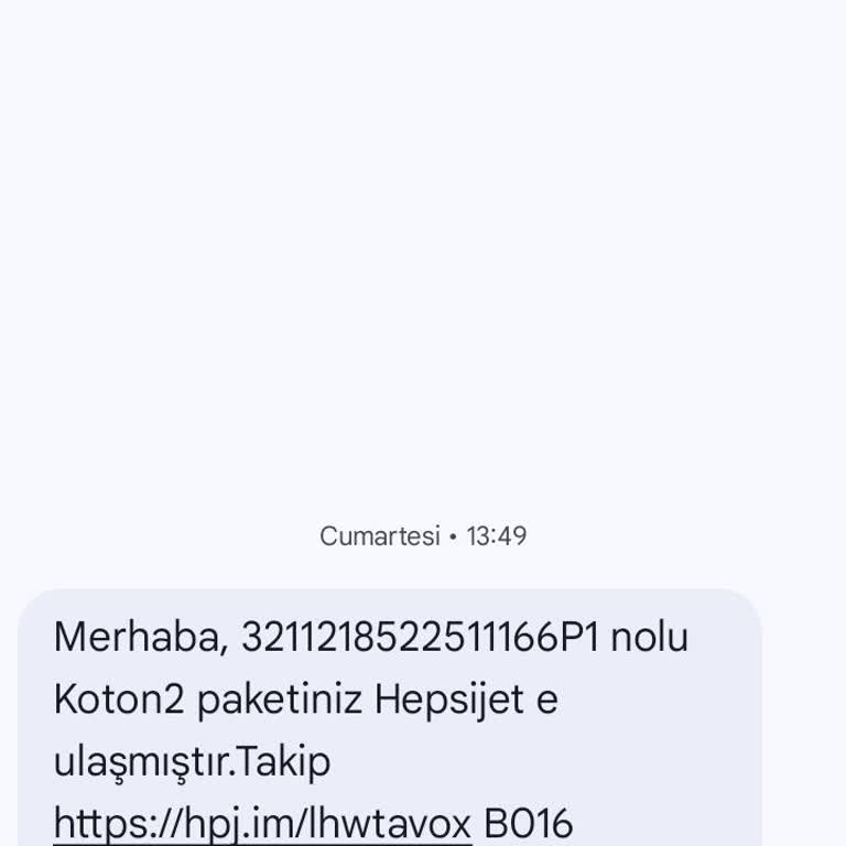 Uzak Adres Nedeniyle Bilgilendirilmeden Siparişim İade Edildi