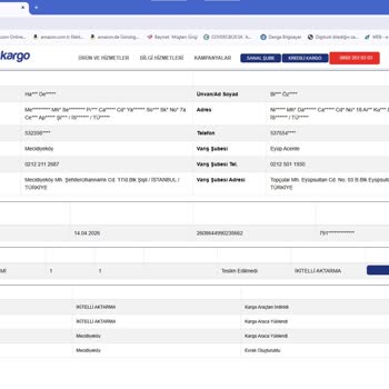 Sürat Kargo’da 8 Günlük Teslimat Gecikmesi Ve Müşteri Hizmetleri Çözüm Eksikliği