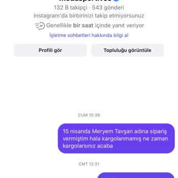 Sipariş Kargoya Verilmedi, Müşteri Hizmetlerinden Yanıt Yok