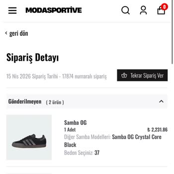 Sipariş Kargoya Verilmedi, Müşteri Hizmetlerinden Yanıt Yok