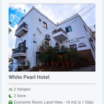 White Pearl Otelinde Hijyen Sorunu, Oda Değişikliği Reddedildi Ve Ücret İadesi Reddedildi