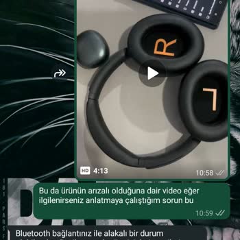 Sürekli Kopan Bluetooth Bağlantısı Nedeniyle QCY H3S Kulaklıkta Değişim Ve İade Talebi