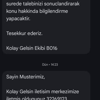 Kolay Gelsin Şikayeti