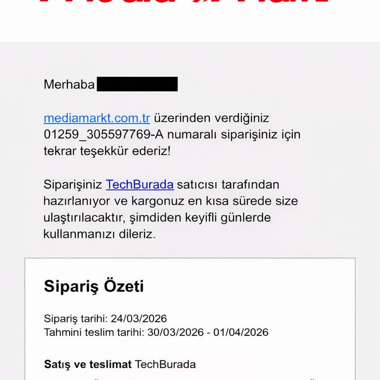 Media Markt Ve Techburada'dan Gecikmiş Monitör İadesi Talebi