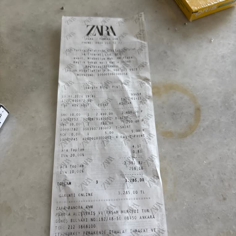 Zara Mağazasında Sigara Kokusu Nedeniyle Değişim Reddi Ve Saygısız Yaklaşım