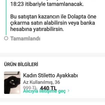 Dolap'ta Alıcı Onayı Gelmediği İçin Satıcı Mağdur Ve Ödeme Bekliyor