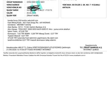 Paşa Motor İsimli Sahte Siteden Yapılan Ödeme Sonrası İletişim Kesintisi Ve Maddi Mağduriyet