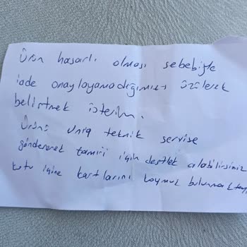 Şarj Sorunu Ve Alaycı Üslupla Ürün İadesi Reddedildi