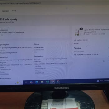 27739 Numaralı Siparişim Teslim Edilmedi Ve Eposta Cevapsız