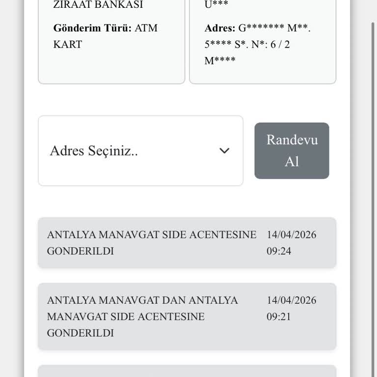 Ziraat Bankası Kartım Şubede Bekliyor, Teslim Edilmemesi Ve Desteksiz Süreç