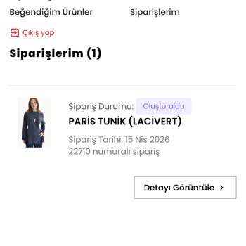 Sipariş Durumu Değişmedi, Kargo Bekliyor