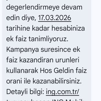 İNG Bank’ta Hoş Geldin Kampanyası Ödemesi Gelmedi Ve Müşteri Hizmetleri Cevap Vermedi