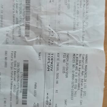 İki Hakmar Şubesinde Aynı Köfte İçin 74 TL Fiyat Farkı