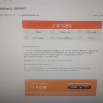 Orijinal Olmayan Telefon Ve Teslim Edilmemiş İade