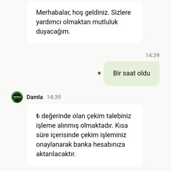 Kafacasino 4.680 TL Çekim Talebim 2 Saat Boyunca Onay Bekliyor