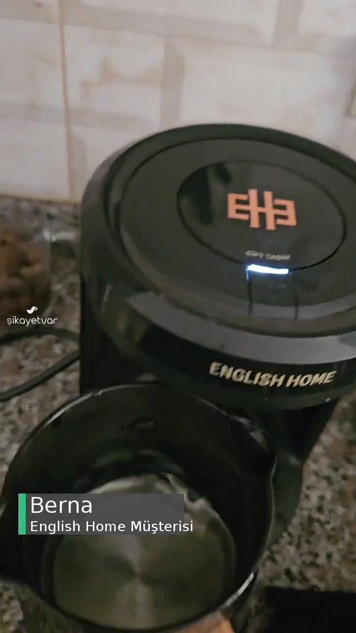 English Home Kahve Makinesi Şikayeti videonun kapak resmi