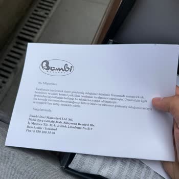 Kısa Sürede Açılan Taban Ve Yırtılan Astar İçin Kullanıcı Hatası İddianız Kabul Edilemez