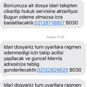 Sahte Borç İddiaları Ve Sürekli Arama Ve SMS Rahatsızlığına Maruz Kalan Kullanıcı