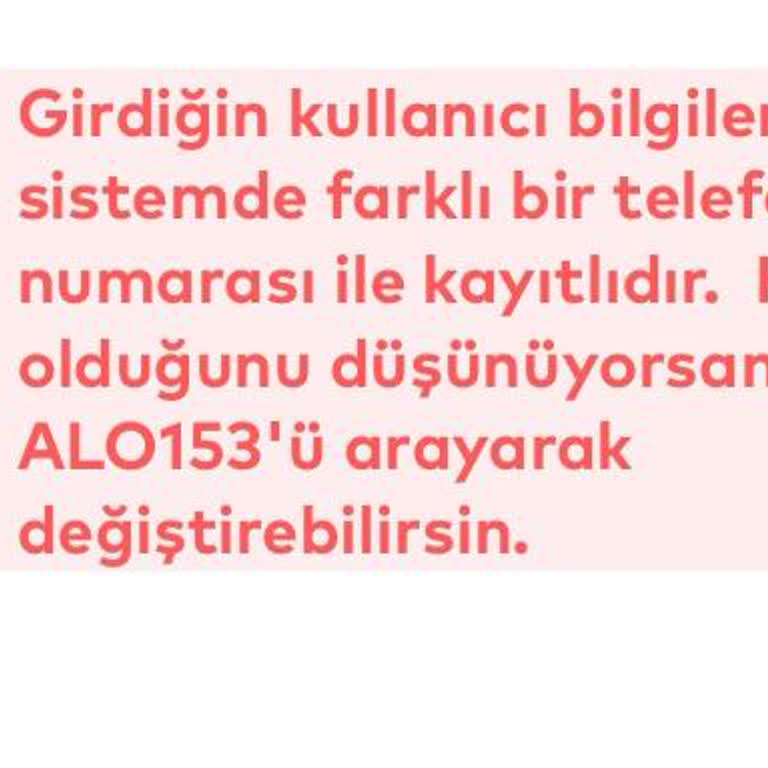Telefon Numarası Değişikliği Nedeniyle İstanbulkart Mobil Uygulamasına Giriş Sağlanamıyor