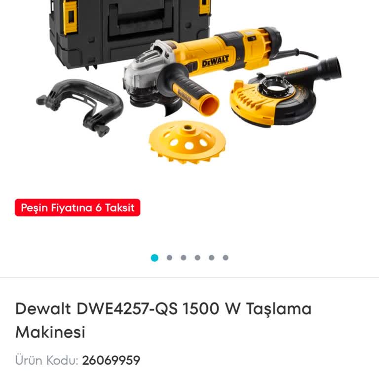 Dewalt Taşlama Makinesi Görseldekiyle Aynı Değil, Parçalar Eksik Ve Müşteri Hizmetlerinden Cevap Gelmedi