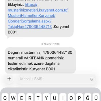 Kuryenet HGS Etiketimi Teslim Etmiyor Ve Gecikiyor
