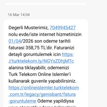 Kapatılması Gereken Eski İnternet Aboneliği İçin Alınan Yanlış Faturanın İadesi