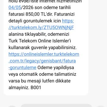 Kapatılması Gereken Eski İnternet Aboneliği İçin Alınan Yanlış Faturanın İadesi
