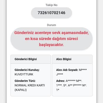 Kuryenet’in Kart Teslimatında Tekrarlayan Gecikme Ve Bilgilendirme Eksikliği