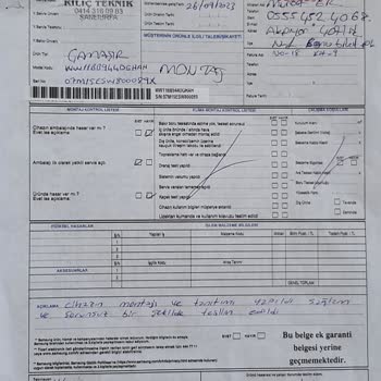 Garanti Kapsamında Çamaşır Makinesi Kapak Ve Su Sızdırma Ücret Talebi