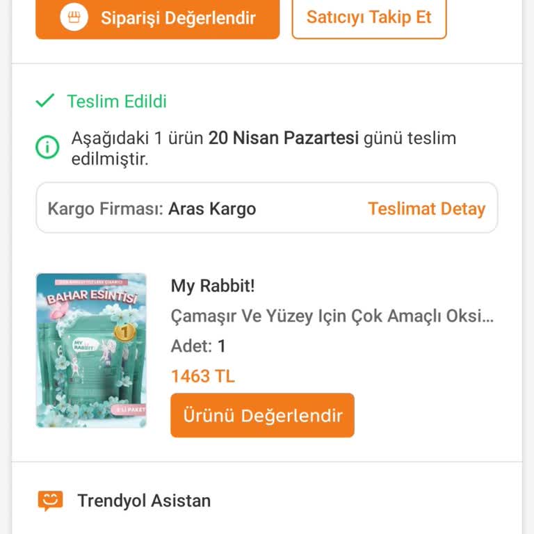 Aras Kargo Barkod Hatası Nedeniyle Siparişim Yanlış Ürünle Teslim Edildi