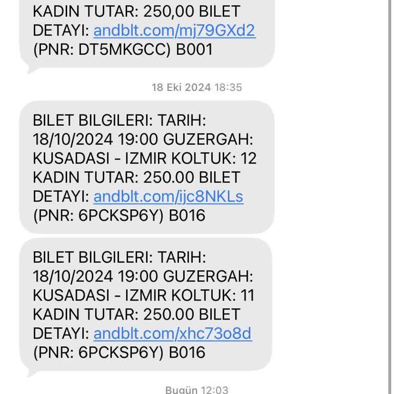 Pamukkale Biletiyle Yanıltıcı Anadolu Turizm’ye Yönlendirilme Ve Kötü Hizmet Şikayeti